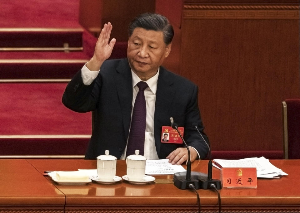 Chinese President Xi Jinping  (Kevin Frayer / Getty Images)