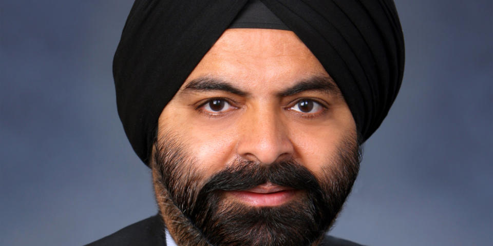 8) Ajay Banga, CEO, Mastercard. Photo: Mastercard 