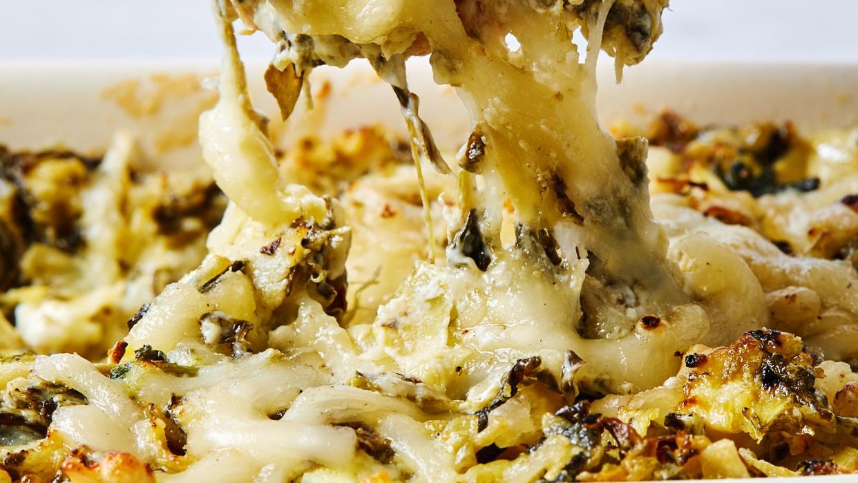 vegan spinach artichoke dip