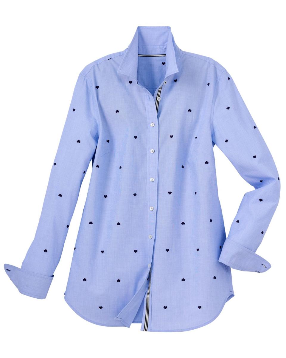 <p><a href="https://go.redirectingat.com?id=74968X1596630&url=https%3A%2F%2Fwww.talbots.com%2Fpoplin-button-front-shirt---embroidered-hearts%2FP231075129.html%3Fdwvar_P231075129_color%3DFRENCH%2BBLUE%252FINDIGO%26dwvar_P231075129_sizeType%3DWP%26dwvar_P231075129_size%3D029%26cmp%3Ddfc-tlb-google-pmax-&sref=https%3A%2F%2Fwww.oprahdaily.com%2Fstyle%2Fg42559371%2Fthe-o-list-valentines-day-edition%2F" rel="nofollow noopener" target="_blank" data-ylk="slk:Shop Now;elm:context_link;itc:0;sec:content-canvas" class="link ">Shop Now</a></p><p>Poplin Button-Front Embroidered Hearts Shirt </p><p>talbots.com</p><p>$109.00</p>