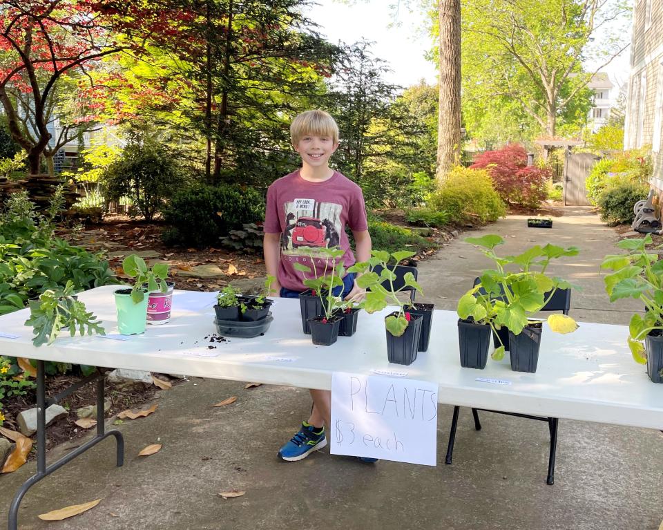 Jeremiah Eller has started his own urban farm. 