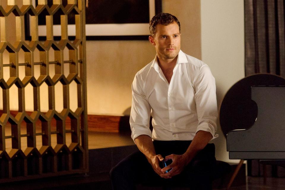 A picture of actor Jamie Dornan in "Fifty Shades Freed."