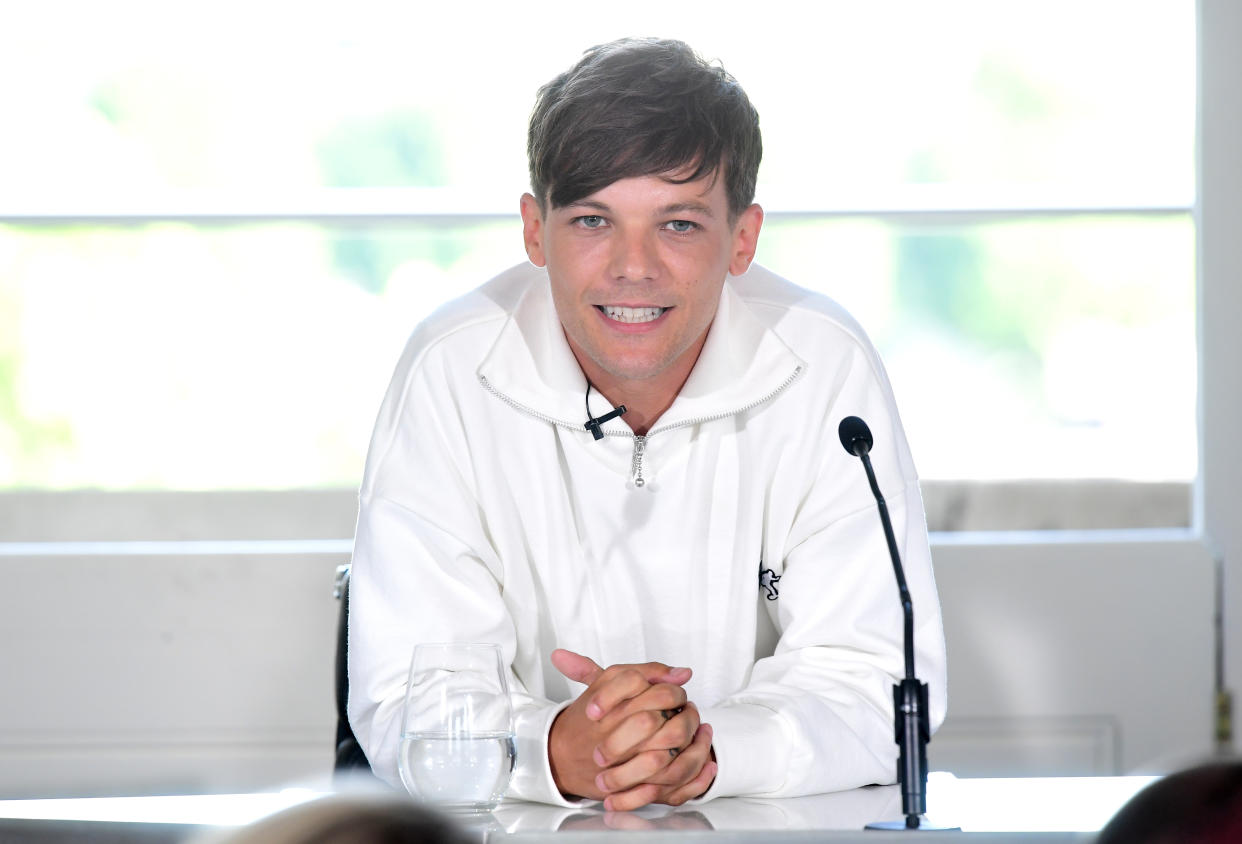 Louis Tomlinson has broken his arm in a fall. (Photo: PA)