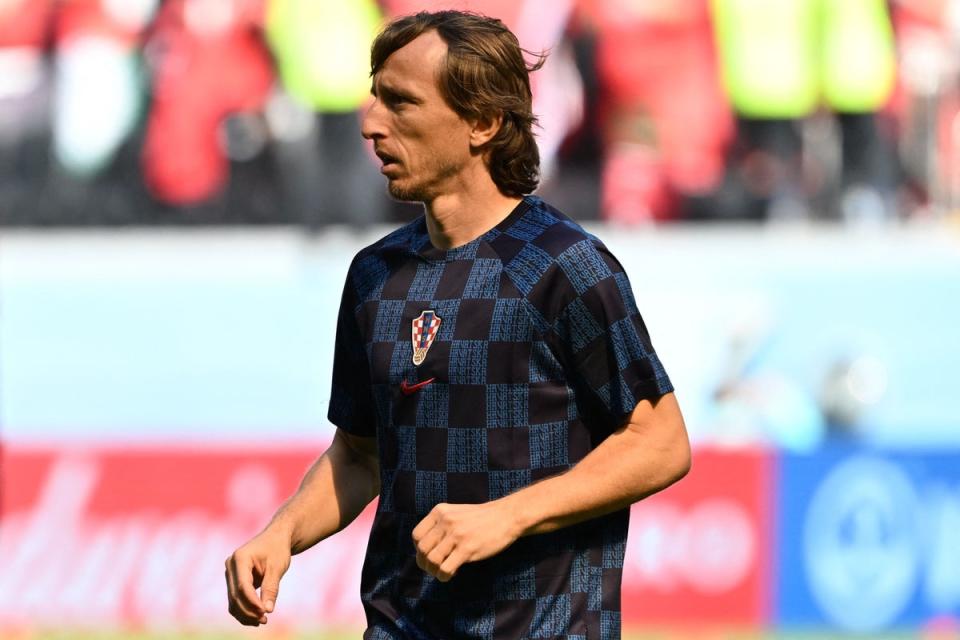 Croatia midfielder Luka Modric  (AFP via Getty Images)