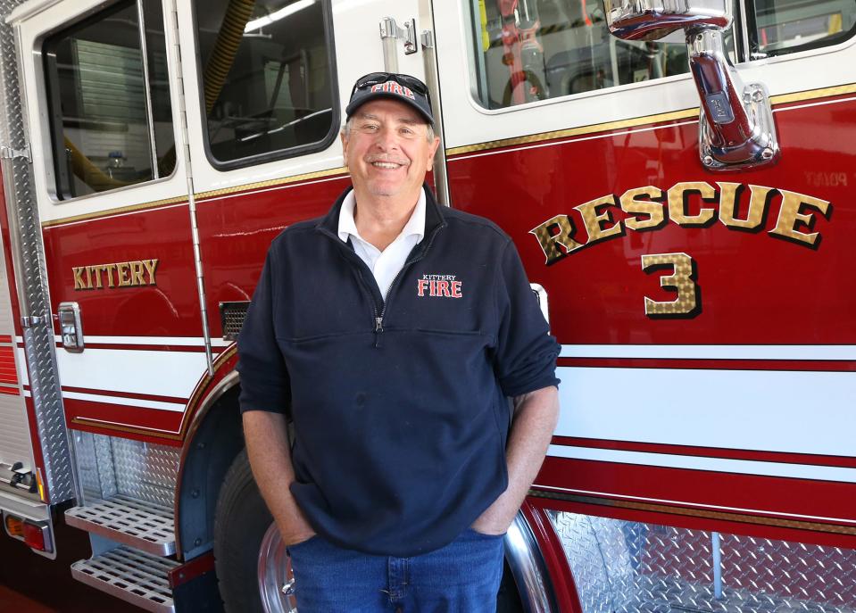 Kittery Fire Chief David O'Brien is retiring after 49 years in the department.