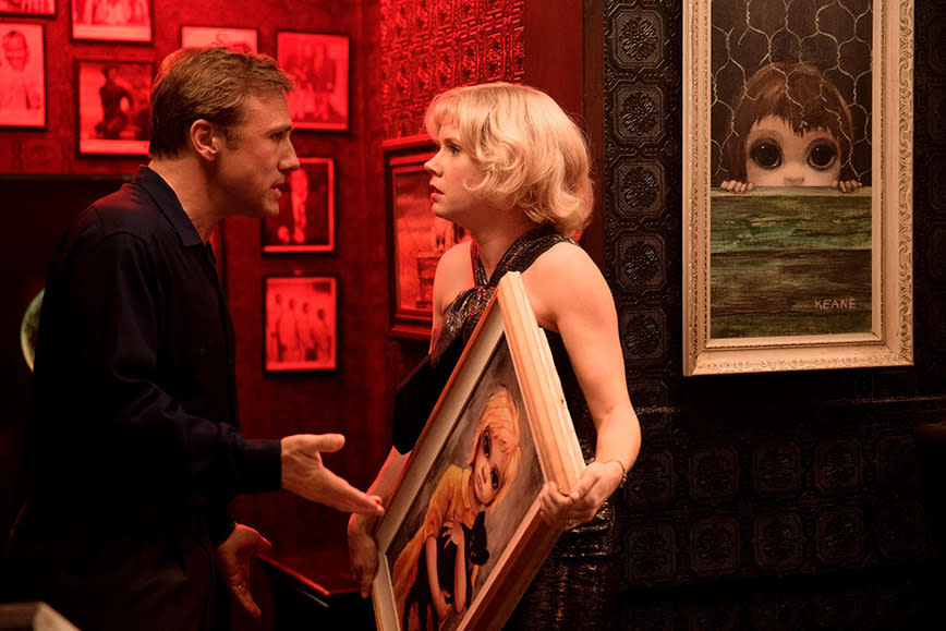 <p>Tim Burton's 1960s dramedy about artists Walter and Margaret Keane has only received mild reviews, but that didn't stop its stars, Christoph Waltz and Amy Adams, from receiving acting nominations. Lana del Ray also got a nod for Best Original Song.</p>