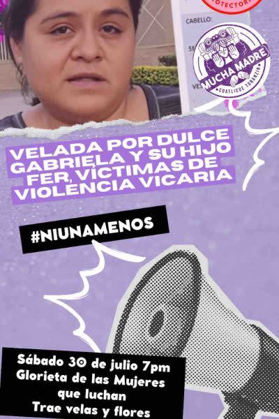 Unión de Madres Protectoras realizará una velada por Dulce y su hijo en la Ciudad de México