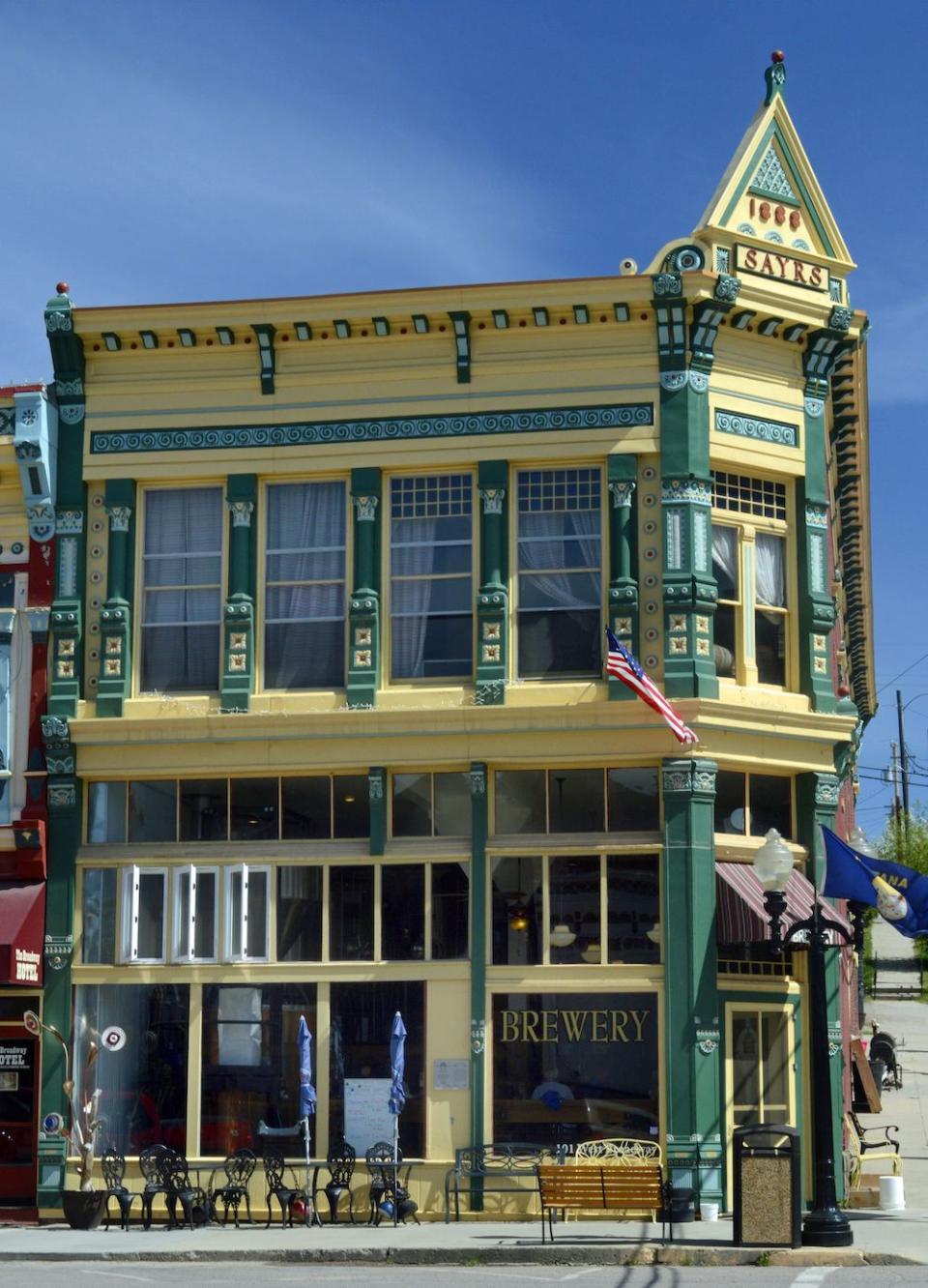 <p>In the 19th century, Philipsburg was a thriving mining town. Today, it's a place where you can find treasures of the antique variety. (Okay, you can also <a href="http://www.visitphilipsburg.com/" rel="nofollow noopener" target="_blank" data-ylk="slk:pan for sapphires;elm:context_link;itc:0;sec:content-canvas" class="link ">pan for sapphires</a> here, too.) If all that searching has you parched, there's no better way to quench your thirst than at the <a href="http://www.visitphilipsburg.com/about-philipsburg/breweries-distilleries.php" rel="nofollow noopener" target="_blank" data-ylk="slk:Philipsburg Brewing Company;elm:context_link;itc:0;sec:content-canvas" class="link ">Philipsburg Brewing Company</a>, housed in the historic Sayers building.</p><p><a href="https://www.housebeautiful.com/design-inspiration/real-estate/a4224/affordable-montana-mansion-house-tour/" rel="nofollow noopener" target="_blank" data-ylk="slk:Check out a surprisingly affordable Montana mansion »;elm:context_link;itc:0;sec:content-canvas" class="link "><em>Check out a surprisingly affordable Montana mansion »</em></a></p>