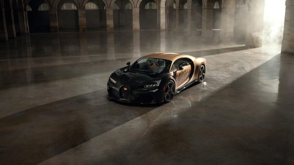 bugatti chiron super sport golden era