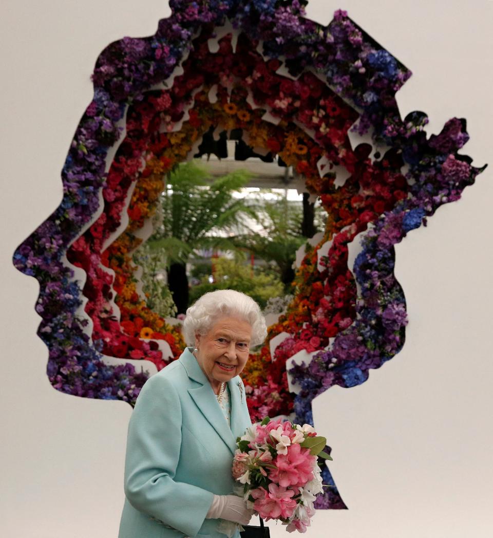 The Queen at Chelsea Flower Show from 1952 - 2022: pictures