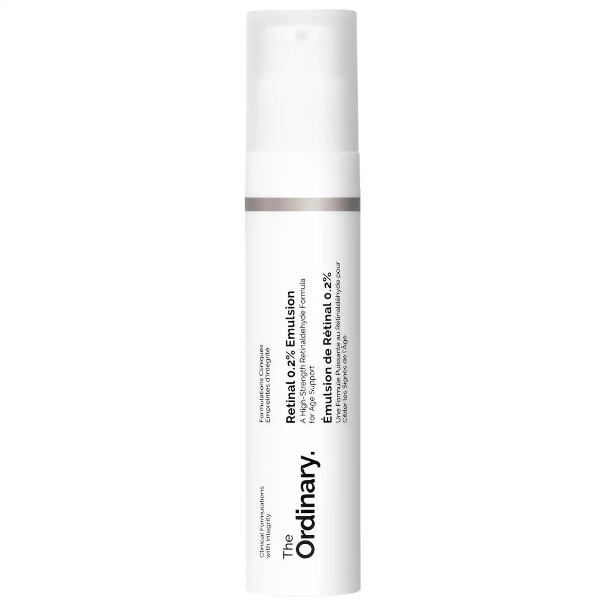 <p><a href="https://go.redirectingat.com?id=74968X1596630&url=https%3A%2F%2Fwww.sephora.com%2Fproduct%2Fthe-ordinary-retinal-0-2-emulsion-serum-P510514&sref=https%3A%2F%2Fwww.esquire.com%2Fstyle%2Fgrooming%2Fa61887221%2Fesquire-grooming-awards-2024%2F" data-i13n="elm:affiliate_link;elmt:premonetized" rel="sponsored" target="_blank" data-ylk="slk:Shop Now;elm:affiliate_link;elmt:premonetized;itc:0;sec:content-canvas" class="link rapid-noclick-resp rapid-with-clickid etailiffa-link">Shop Now</a></p> <p>Retinal 0.2% Emulsion Serum</p> <p>sephora.com</p> <p>$14.90</p>