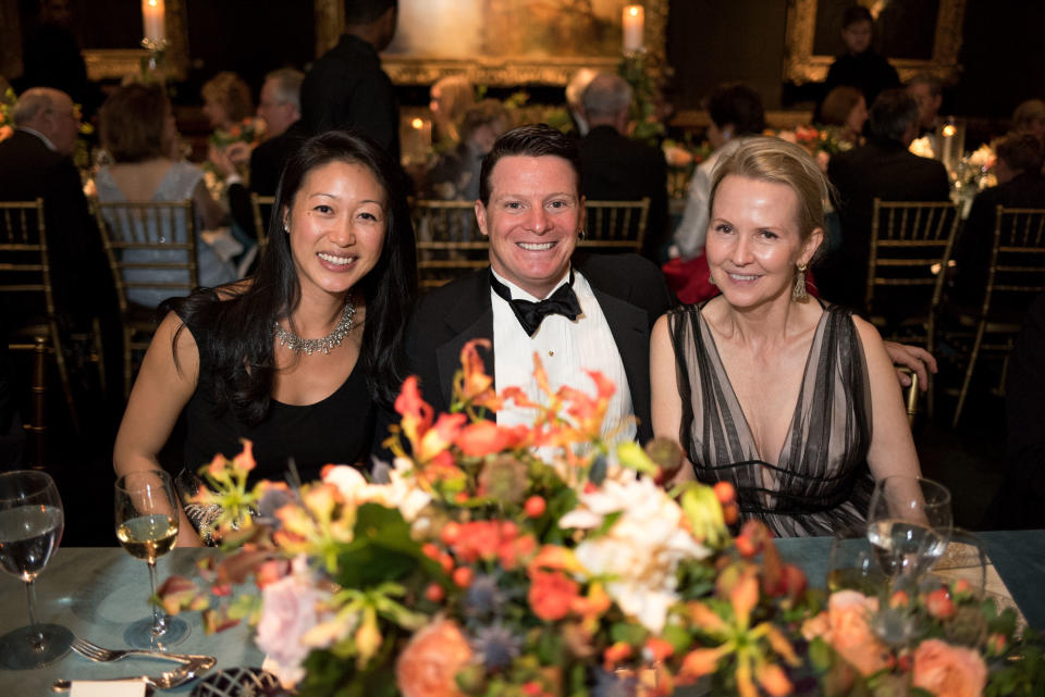 Associate Curator Aimee Ng, Jack Howard-Potter, and Hilda Neis