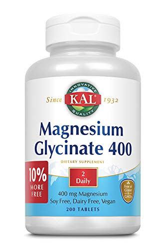 9) Magnesium Glycinate 400 mg