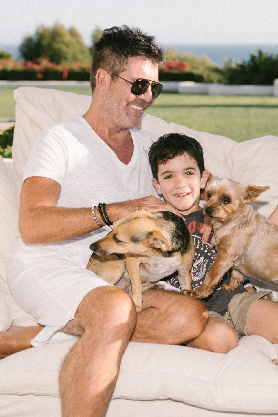 Authors: Cowell and his six-year-old son will work on the books together (Hachette/Simon Cowell)