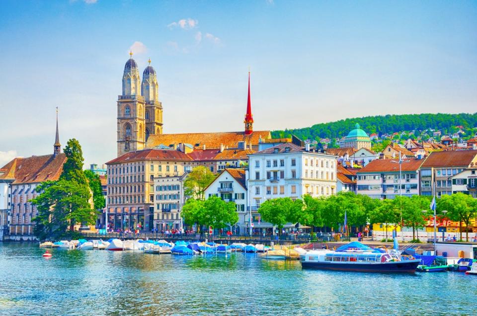 Zurich is one of the world’s quietest cities (Getty Images)