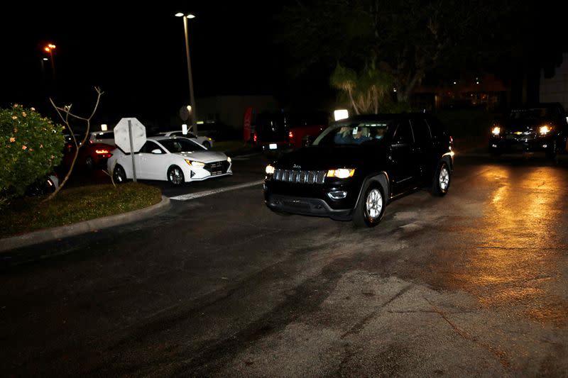 Outgoing far-right Brazilian President Jair Bolsonaro arrives in Florida