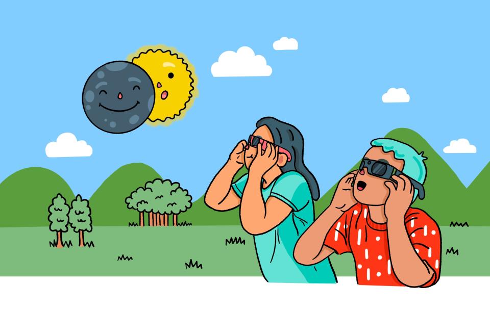 Check out USA TODAY's illustrated eclipse guide for kids.