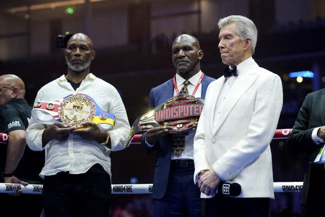 Lennox Lewis (left) questioned Tyson Fury's tactics