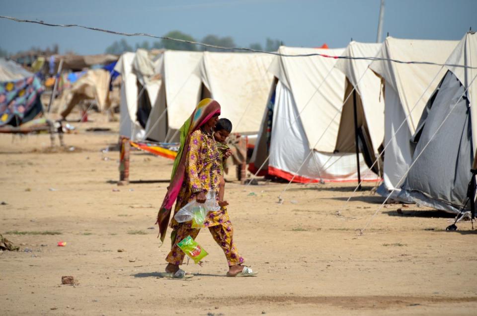 ASI-GEN PAKISTÁN-INUNDACIONES (AP)