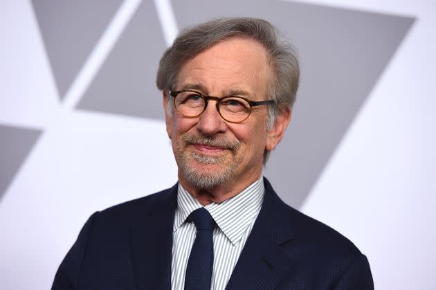 Spielberg, 75, filmed the 