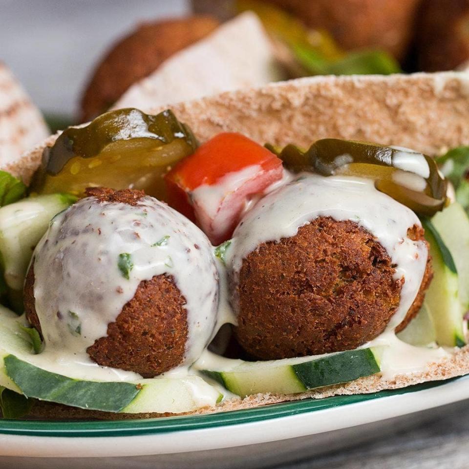 Homemade Falafel