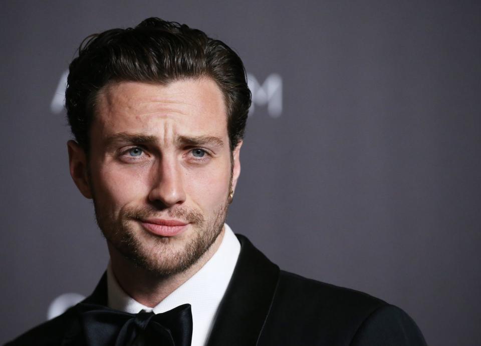 los angeles, california november 03 aaron taylor johnson attends the 2018 lacma art film gala held at lacma on november 03, 2018 in los angeles, california photo by michael tranfilmmagic