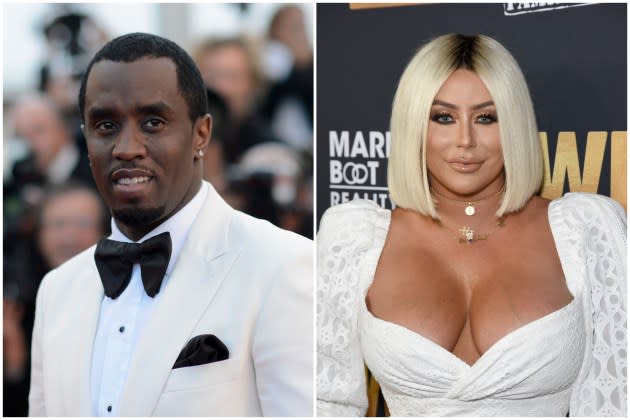 Aubrey-ODay-diddy - Credit: Gareth Cattermole/Getty Image; Presley Ann/Getty Images for WE tv