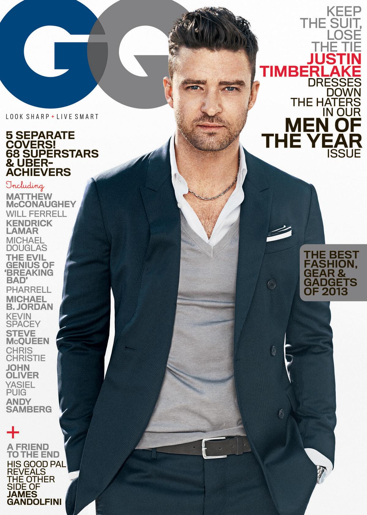 GQ Man of the Year Justin Timberlake: 'I Feel Like a Bunch of