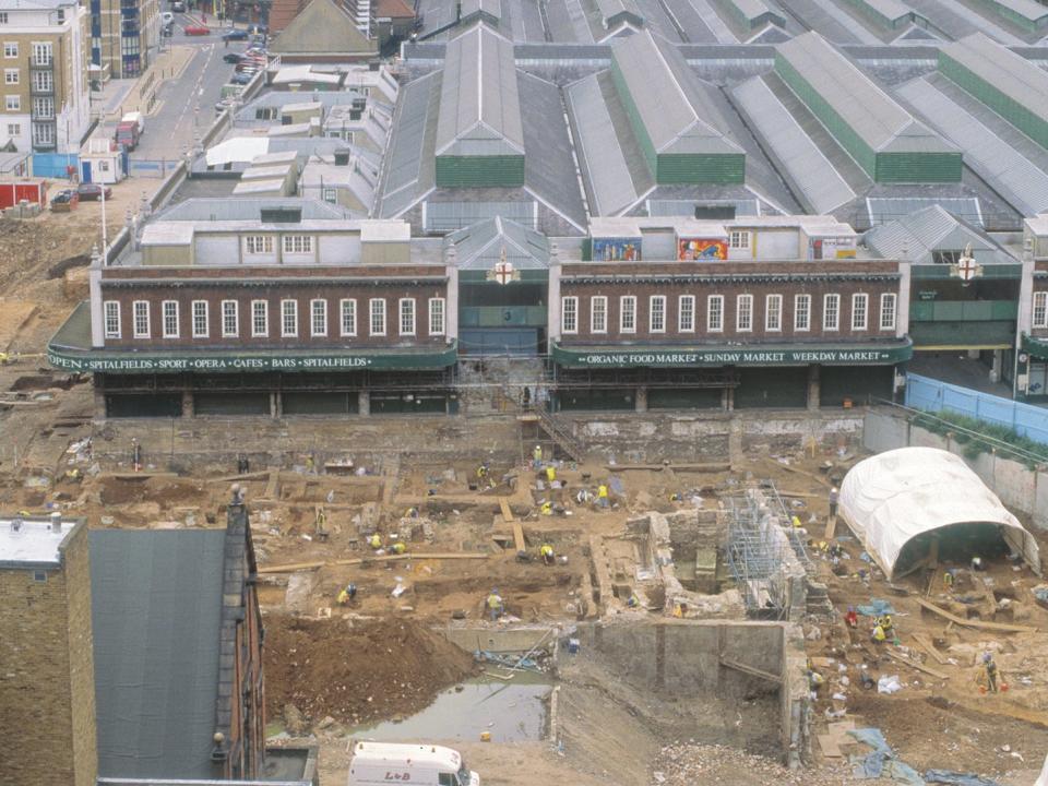 Spitalfields excavations