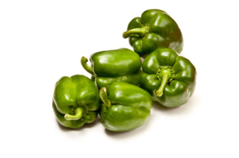 Go green with a green bell pepper.