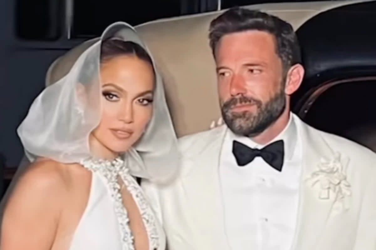 Jennifer Lopez and Ben Affleck  (Jennifer Lopez/Instagram)