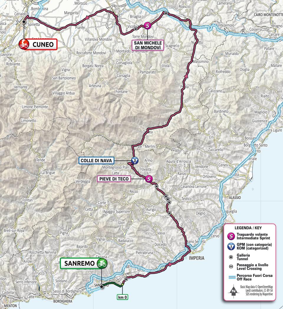 Giro d'Italia 2022 stage 13 map – Giro d'Italia 2022: Route, stage start times, TV channel details and more