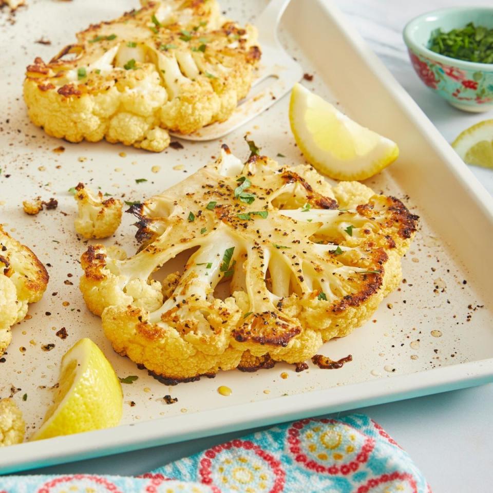 summer dinner recipes cauliflower steaks