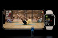 Apple CEO Tim Cook showcases the expansion of Apple Fitness+