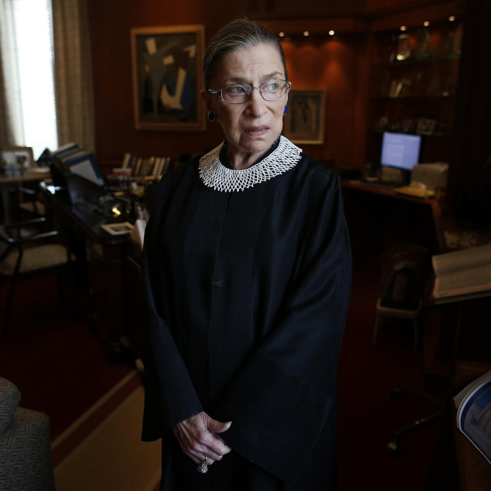 Ruth Bader Ginsburg quotes (Charles Dharapak / AP)