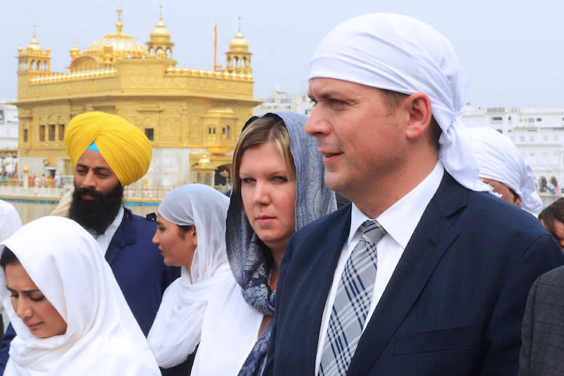 PHOTOS: Conservative Leader Andrew Scheer visits India to ‘repair’ relations