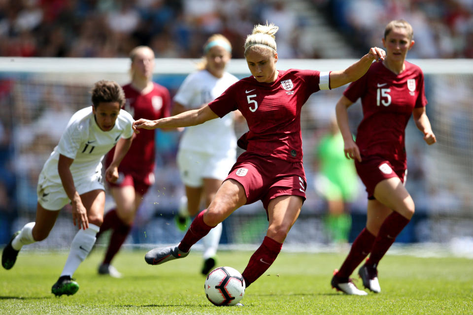 Steph Houghton will captain England in France. (Credit: Getty Images)