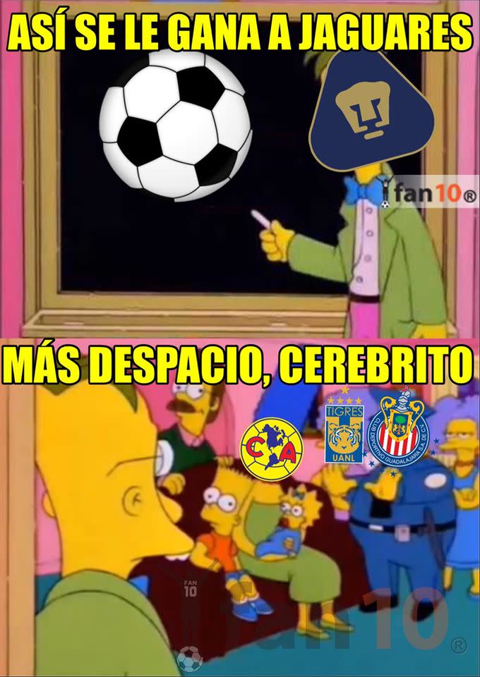 Los memes de la Jornada 12