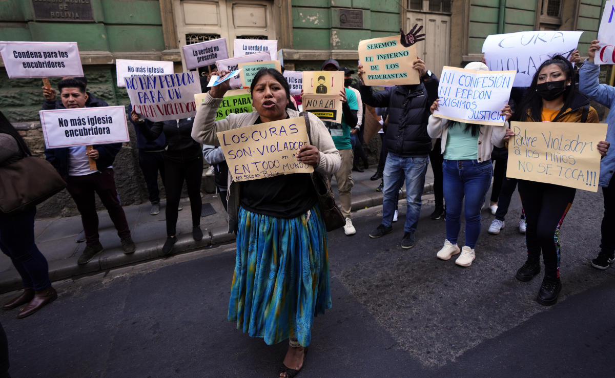 Bolivian Catholic priest accused of abusing seminary students