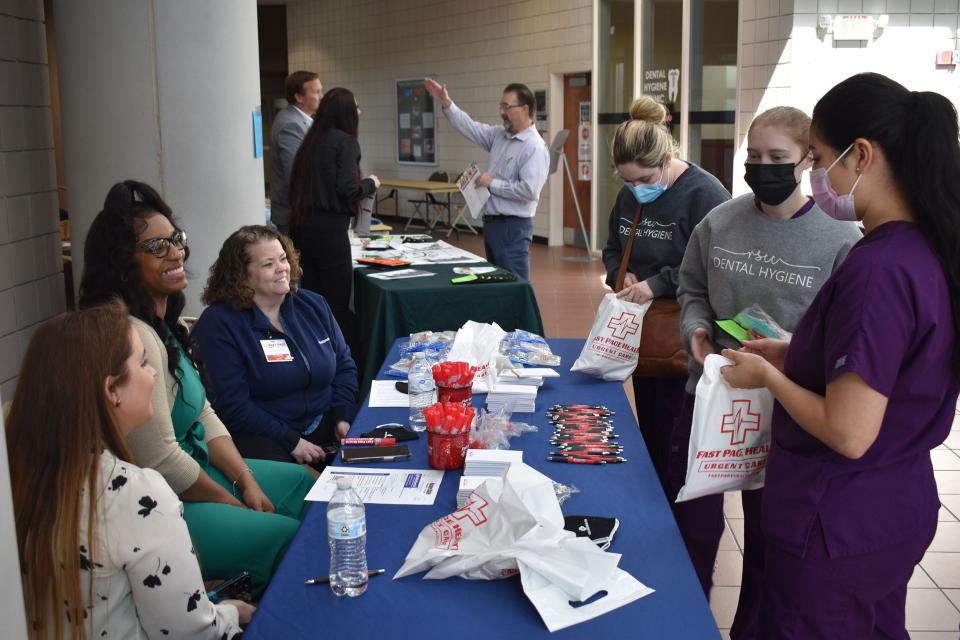 Roane State is again hosting a health care job fair, like this one in 2022. Employers still have time to sign up to participate. The fair will be April 12, 2023.