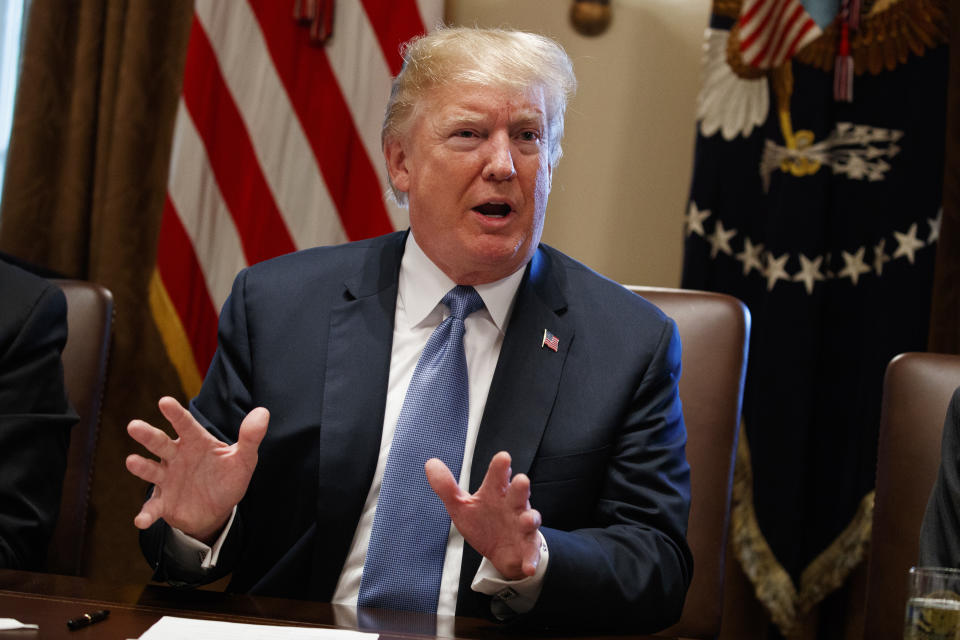 <em>Wrong – Donald Trump said North Korea had already started ‘total denuclearization’ but apparently there’s no such evidence (Picture: AP)</em>