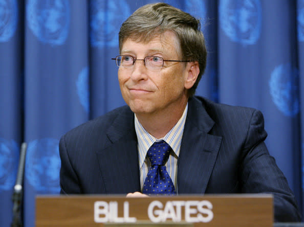 Where does this man rank among the 10 richest Americans?