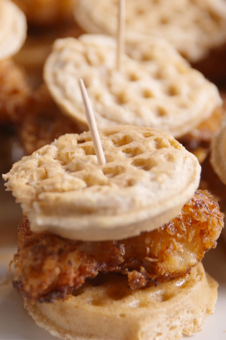 Chicken & Waffles Sliders