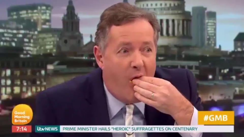 The GMB host launched into a rant about ‘lady friendly’ Doritos.