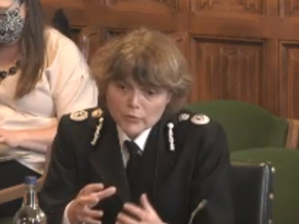 A police organisation official says a ‘number’ of forces are investigating injection spiking reports (Parliament TV)