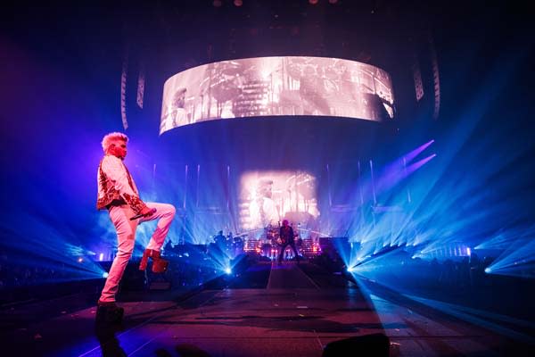 Queen + Adam Lambert onstage in Baltimore