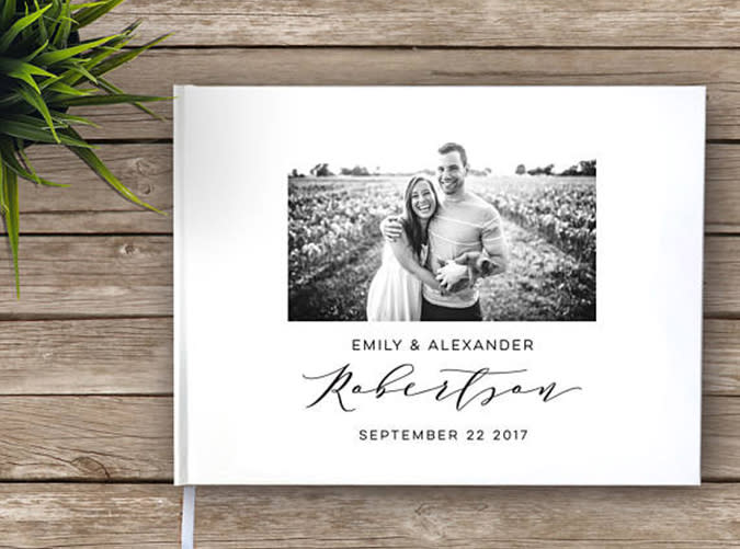 Personalized Guest Book