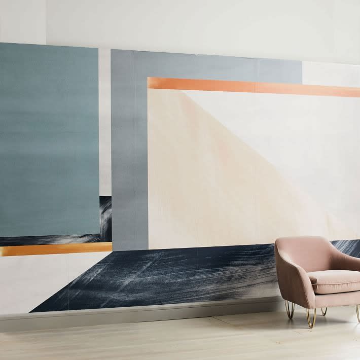 West Elm Modern Mural Wallpaper