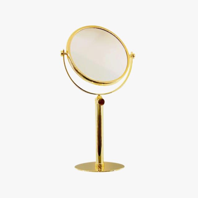 Osswald Gold Dia Mirror, $684,
osswaldnyc.com