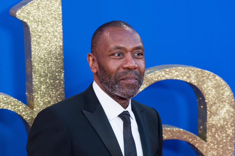 LONDON, UNITED KINGDOM - OCTOBER 05: Actor Lenny Henry attends the World Premiere of Roald Dahlâs Matilda The Musical at the Royal Festival Hall during the 66th BFI London Film Festival in London, United Kingdom on October 05, 2022. The movie will be released by Sony Pictures in cinemas across the UK & Ireland on November 25th. (Photo by Wiktor Szymanowicz/Anadolu Agency via Getty Images)